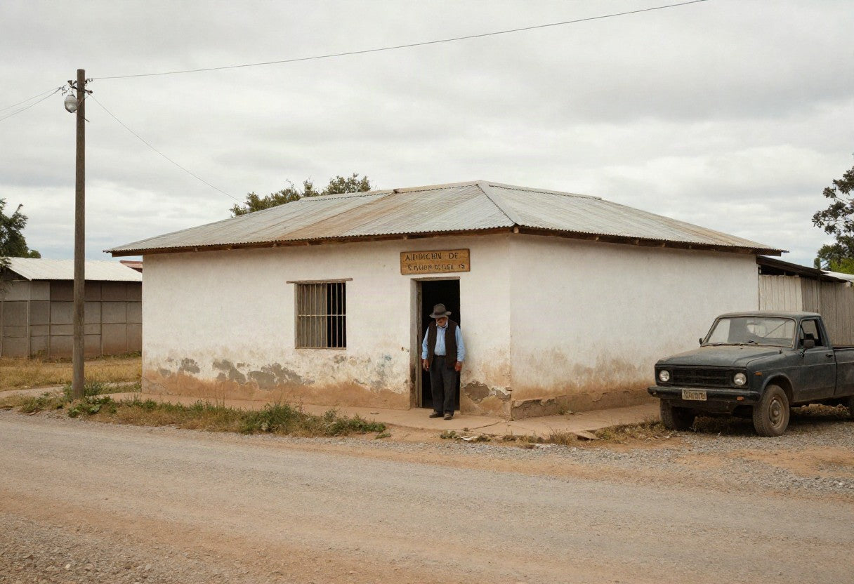 El almacén de Don Honorio, visto desde la calle